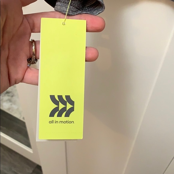 Tops Firm New All In Motion Gray Athletic Hoodie Large Nwt Poshmark